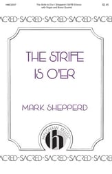 The Strife Is O'er SATB choral sheet music cover